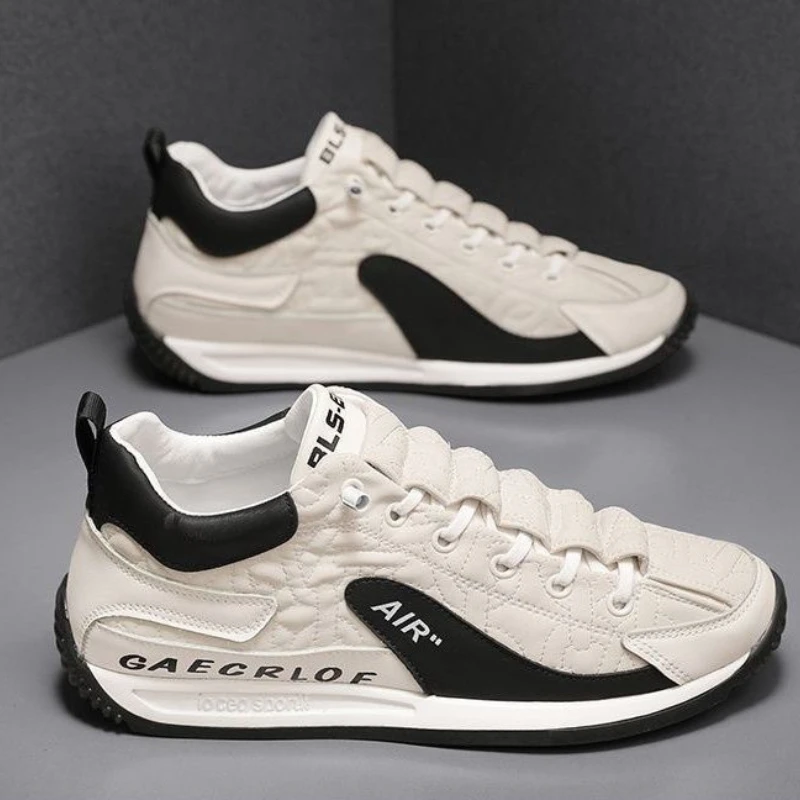 Hommes baskets mode chaussures décontractées en plein air luxe Tenis chaussures d'entraînement léger confort Sport chaussures de course pour hommes chaussures plates vulcanisées