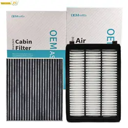 Engine Cabin Pollen Air Filter For Hyundai Tucson TL Kia Sportage QL 2016 2017 2018 2019 2020 2021 2022 28113-D3300 97133-D1000