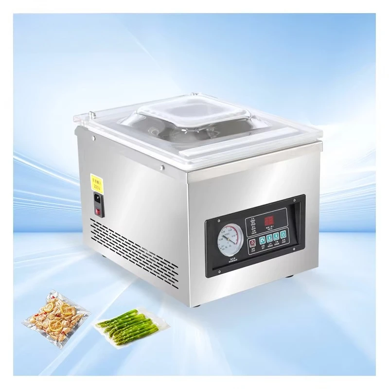 

DZ-260A Desktop Fruit Beef Vacuum Sealed Bag Sealed Packaging Machine Food Packaging Machine