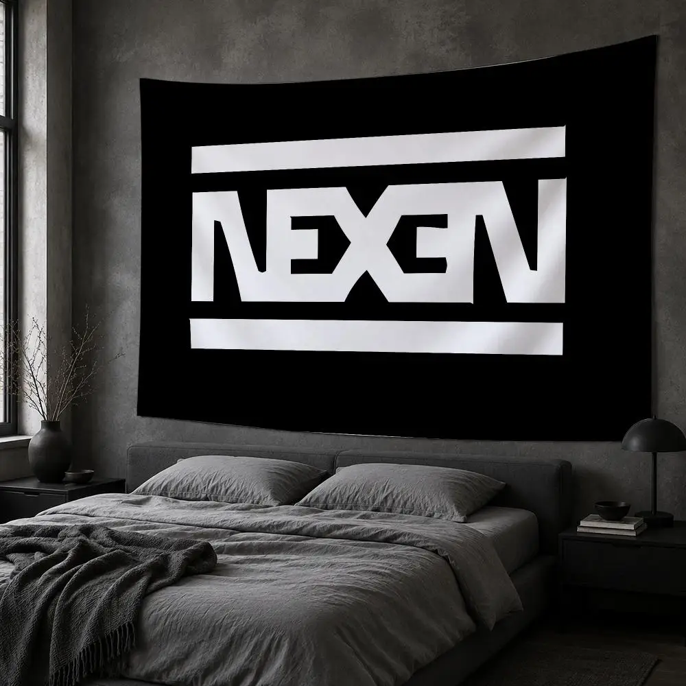 N-NEXEN LOGO Tire Modification Tapestry Bedroom Living Room Bar Party House Home Dorm Interior Wall Decor Background Banner