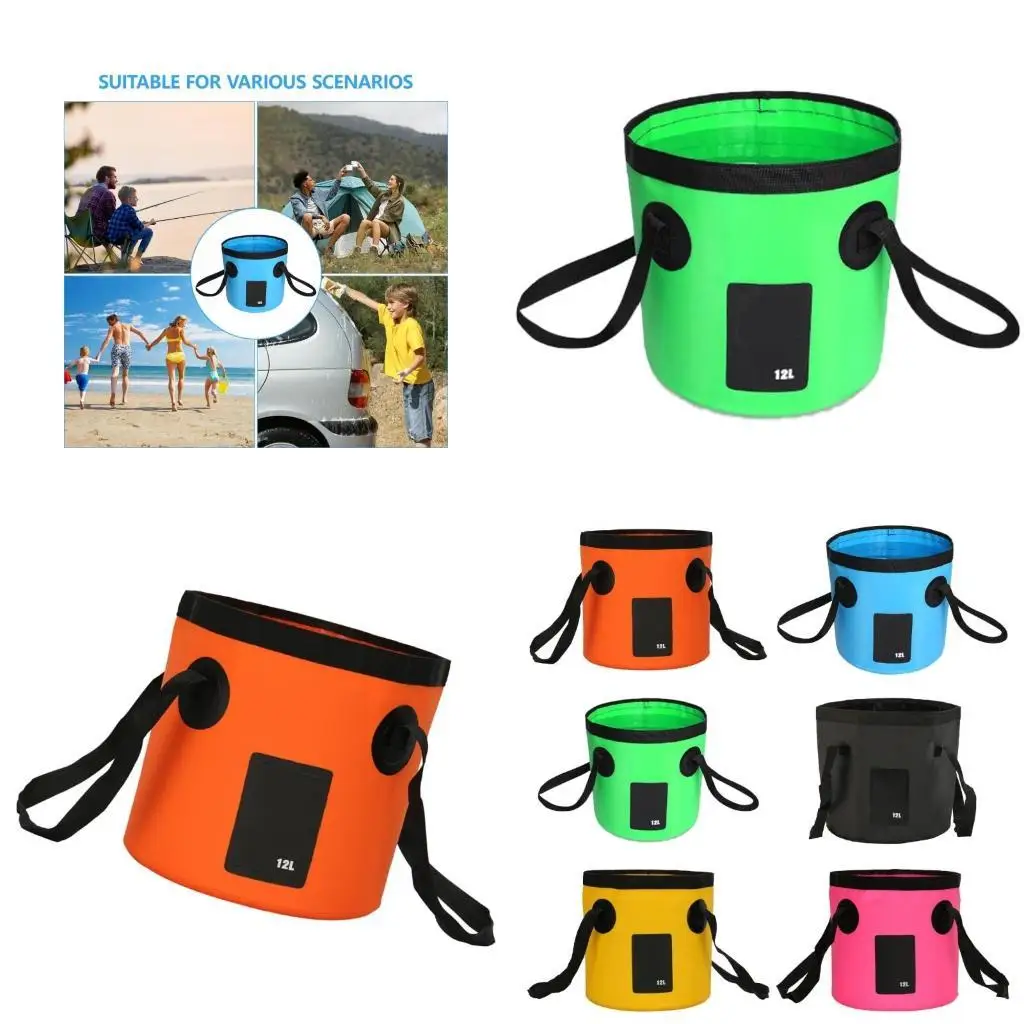 

E7CA Складное ведро с 5 галлоном контейнер складной ковш