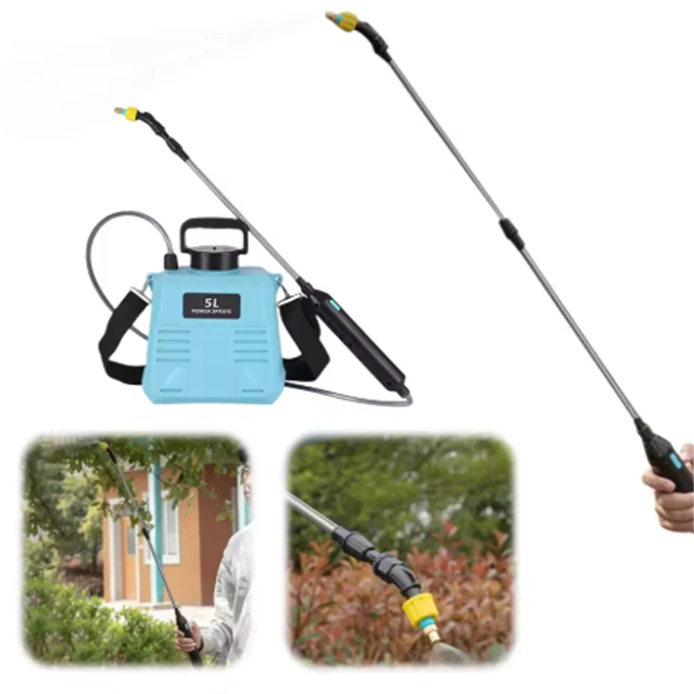 Rechargeable Electric Shoulder Sprayer 5L/8L Garden Spraying Tool for Home Garden Plant Spray