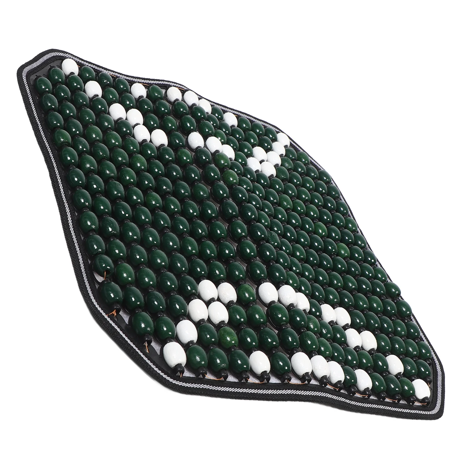 

Breathable Car Seat Cushion Wood Beads Cooling Pad for Front Seats Beaded Seat Cover Comfort Support Long Ride Commute