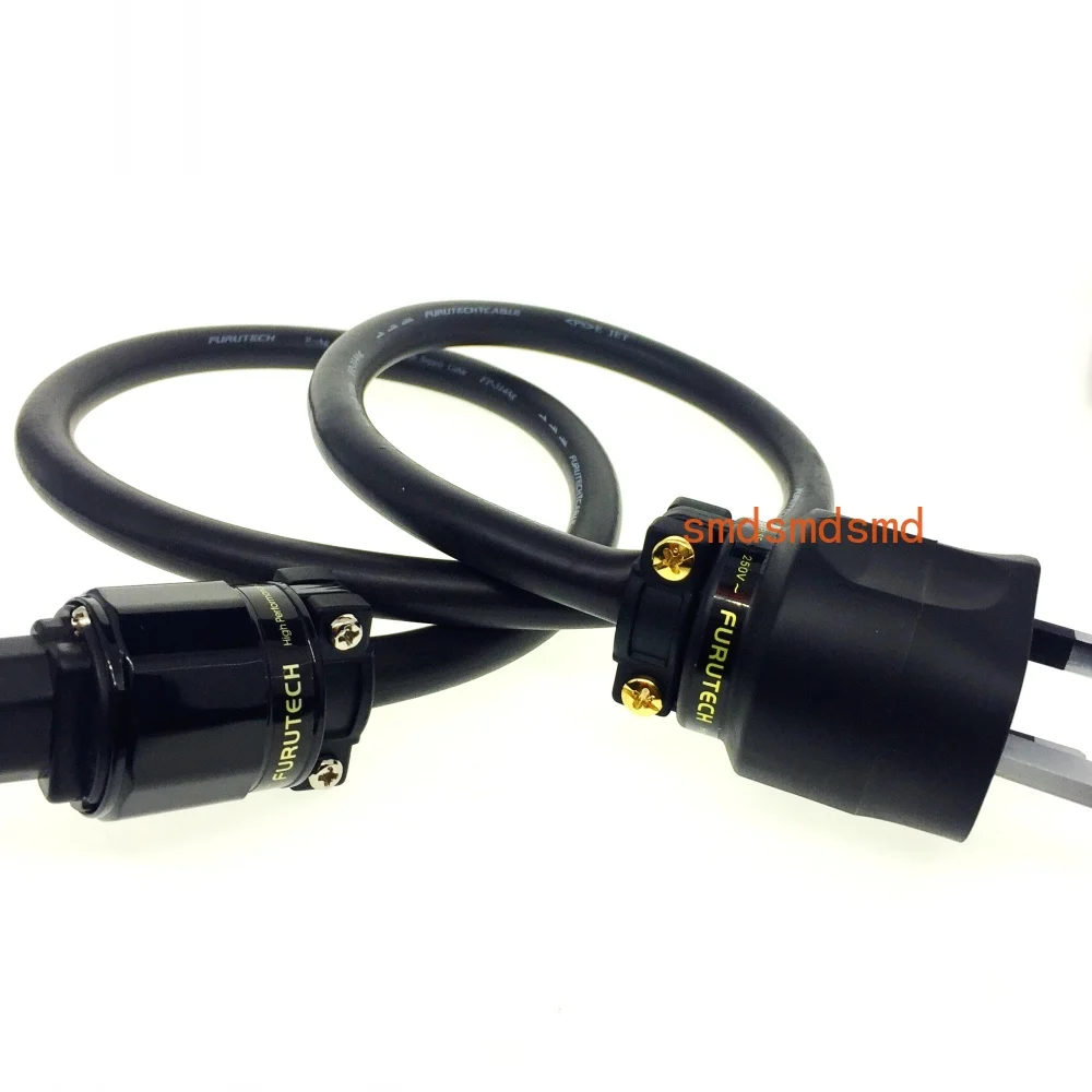 

FP-314Ag Power Cable 13A UK FI-UK 1363 NCF Rhodium plated mains plug FI-11-N1 IEC Top end performance quality