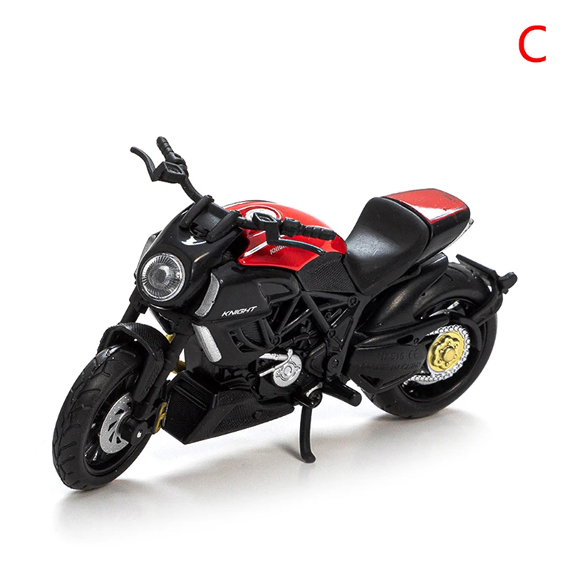 1:18 Hot Sale Alloy Motorcycle Model Diecasts Pocket Portable Racing Finger Motobike Simulation Collection Toy Mini Home Decor