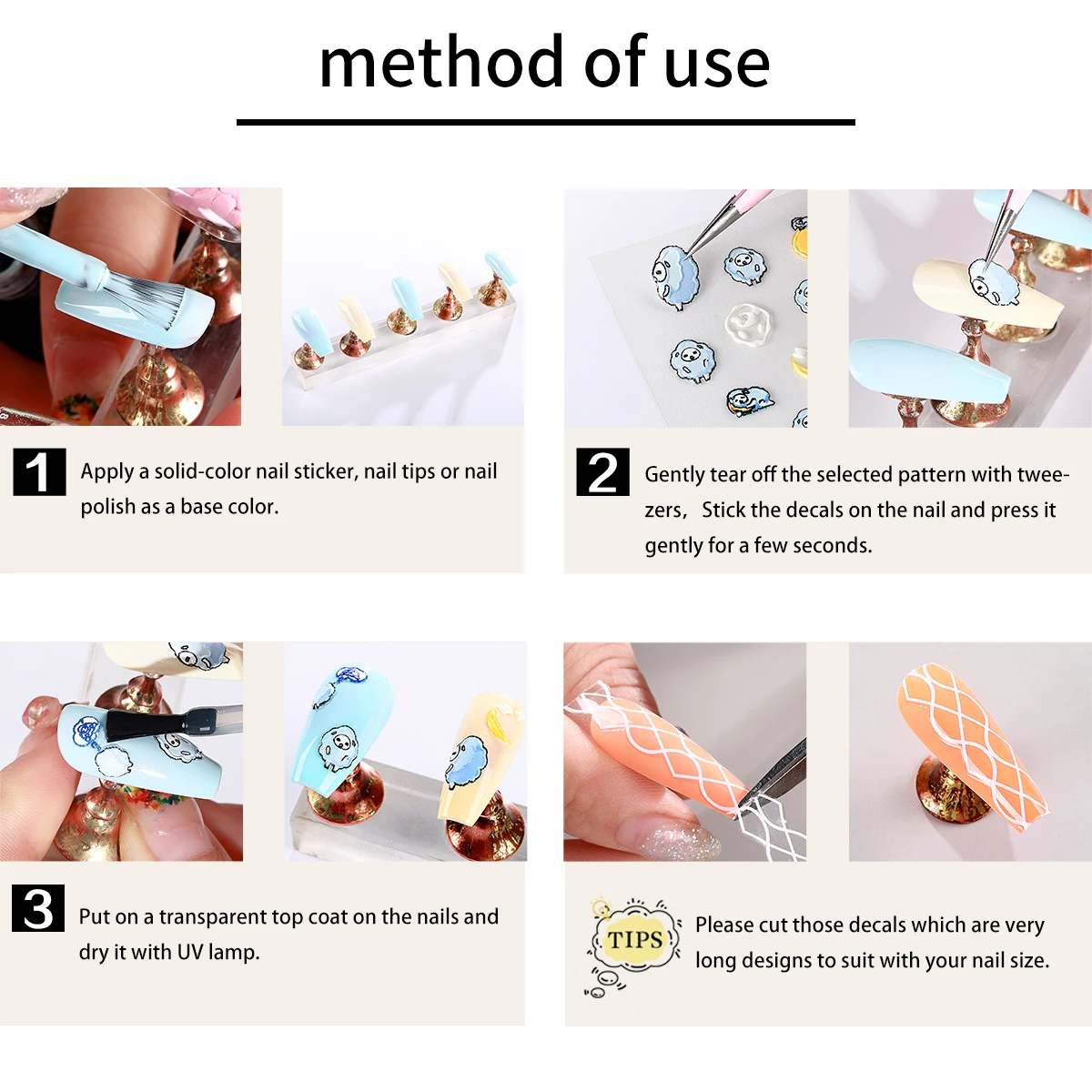 2 pçs dos desenhos animados natal 3d bonito boneco de neve floco de neve etiqueta da arte do prego decalques autoadesivos sliders para unhas diy manicure decoração