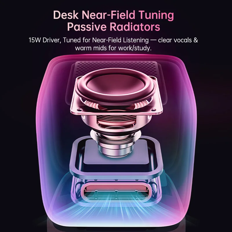 Divoom Ditoo-plus ポータブルBluetoothスピーカー3.55インチLED