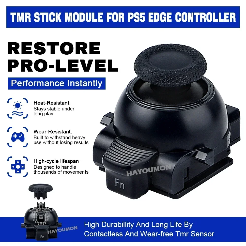 High Quality Replacement For PS5 Edge Stick Module TMR Effect OEM Joystick for PS5 Edge Wireless Controller 3D Analog Joysticks