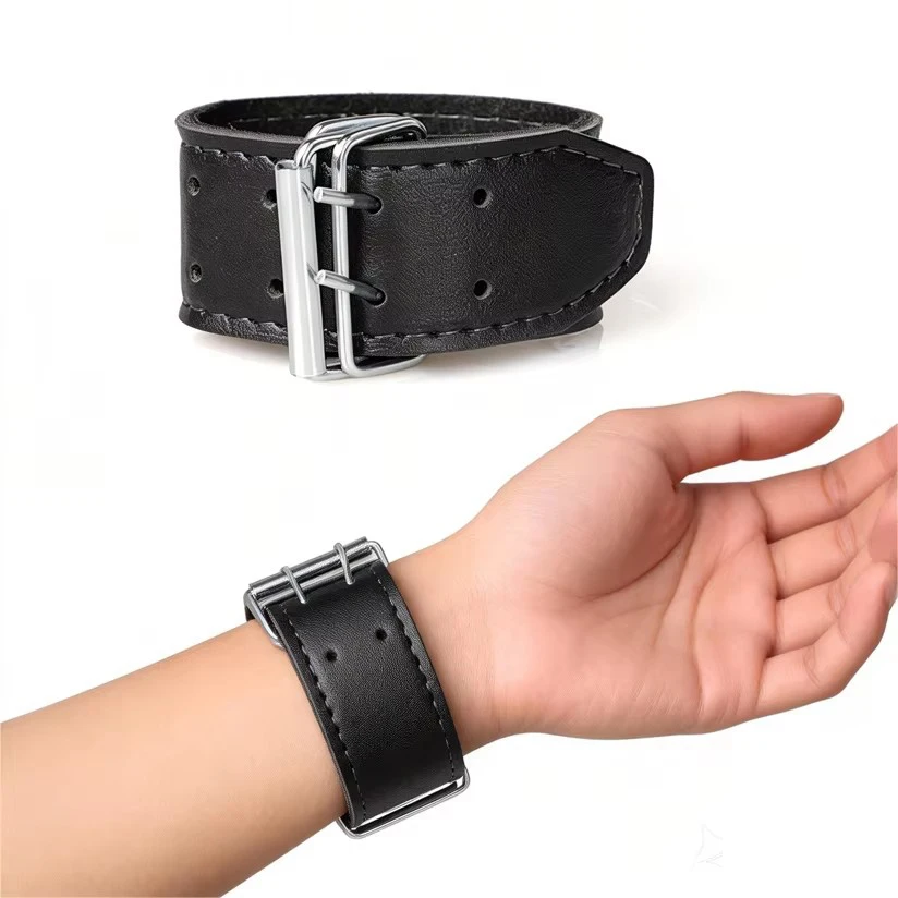Modisches Casual-Armband Personalisiertes PU-Leder Uhrenarmband für Männer und Frauen Trendiges Hip-Hop Doppelreihiges Schnallenarmband Uhrenarmband – Detail 6