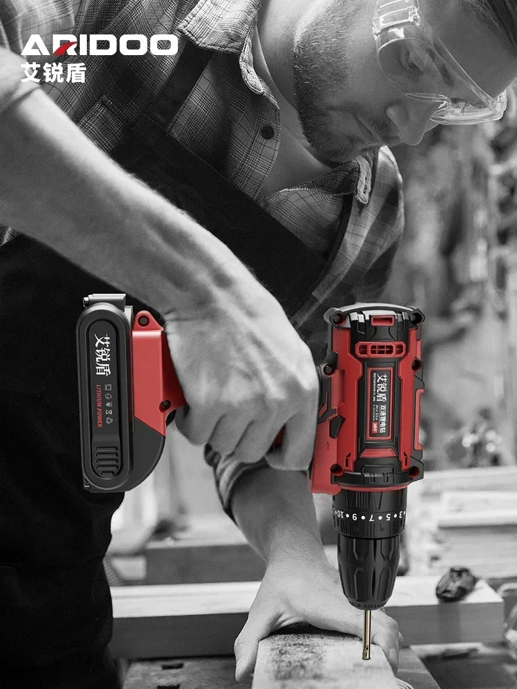 Multi-functional Cordless Drill with Impact Driver and Screwdriver Head, ARDUN CHOICE for Home Improvement