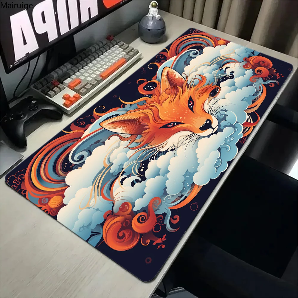 Japanese Dragon Mousepad Large Mouse Pad Gamer Keyboard Mouse Mats Carpet Non-slip Anti-wrinkle Computer Office Table Desk Mat