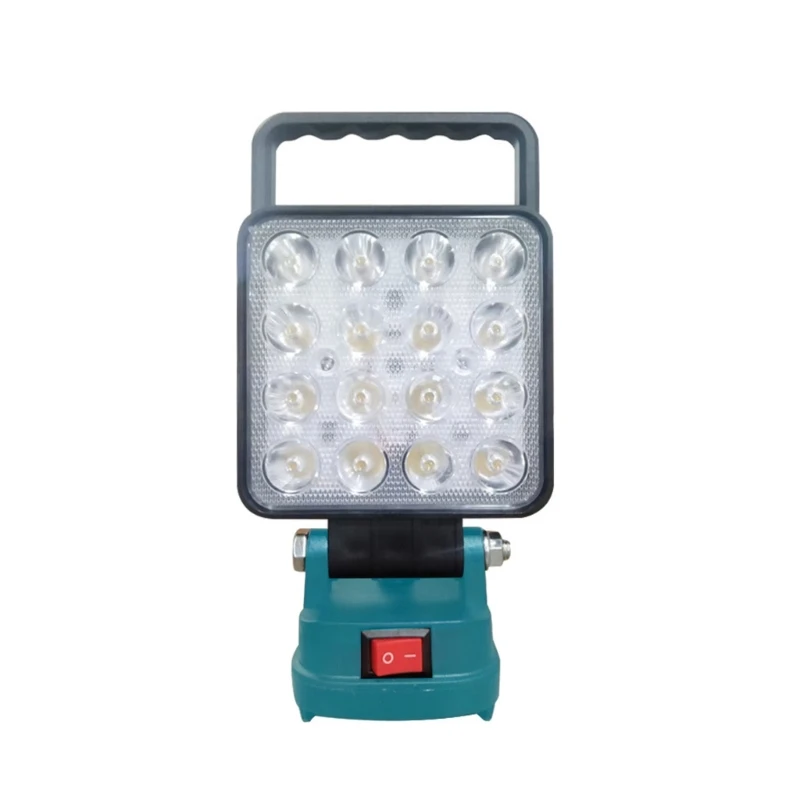 

Handheld Lighting Tool with USB Output for Device Charging for Camping Emergencies and Power Tool Applications