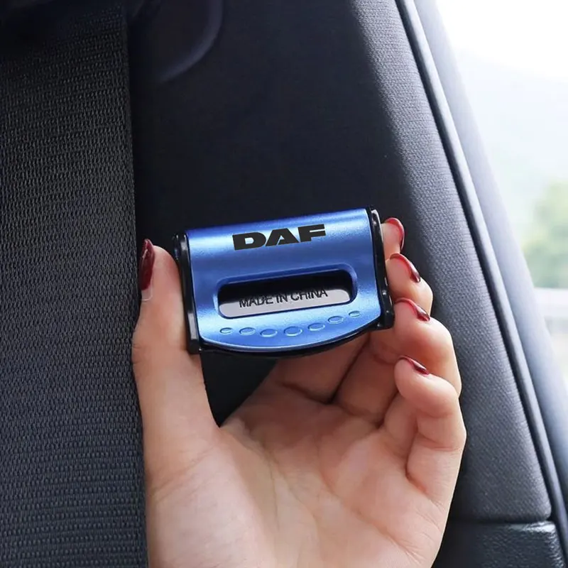 Car Adjustable Stopper Buckle Clip Car Seat Belt Limiter Durable Easy To Install for DAF 106xf 105 cf85 Truck lf van Accessories