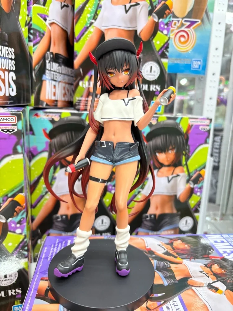 

Оригинальная подлинная Bandai, предварительно окрашенная, Banpresto, блестки и гламурные для Loveru Darkness Nemesis, аниме-фигурка, украшение для гаражного комплекта