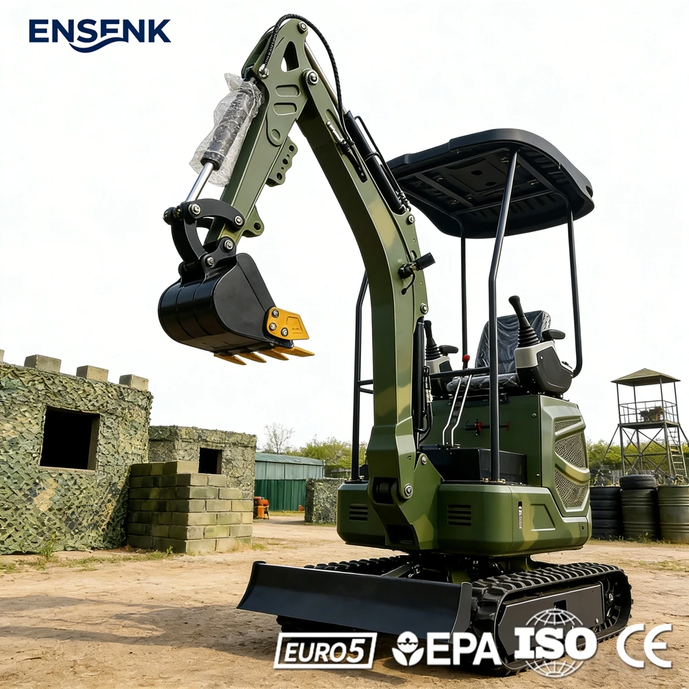 

Мини-экскаватор 1.0 тонны, для сельского хозяйства и строительства, 1.2 тонны, 1.8 тонны, двигатель Kubota, Европа, EPA Euro 5, CE, прямые продажи с завода