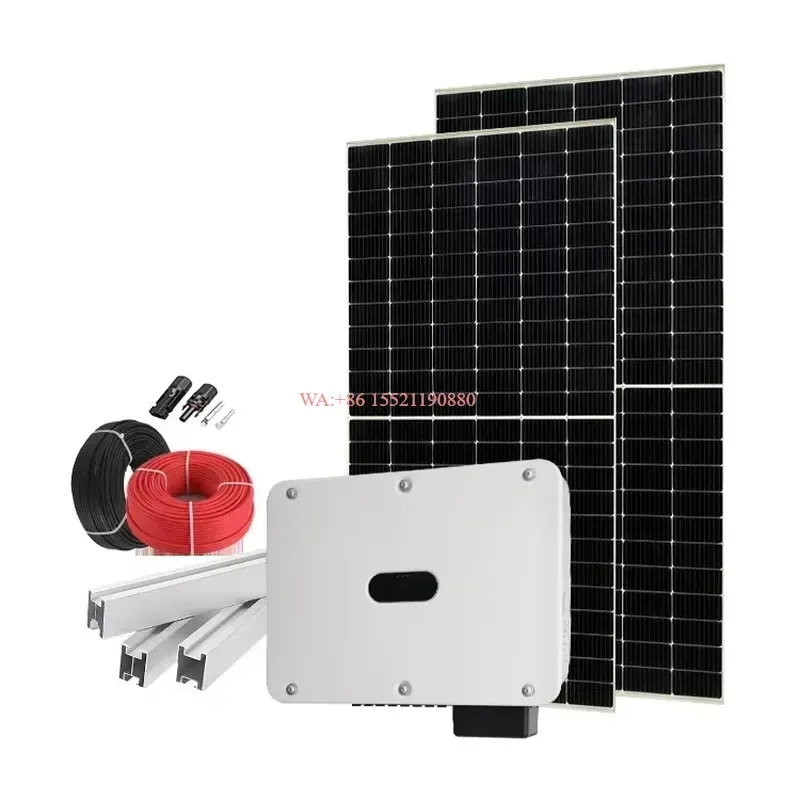 wmwmnu for YUDA Complete Kit Solar System 5kW 10kW 20kW 30kW Solar Panels With Battery and Inverter Hybrid Solar Energy