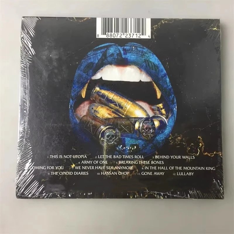 Rock The Offspring Dexter Holland Music CD Let The Bad Times Roll Album Army Of One Music Record Cosplay Walkman Soundtracks Box