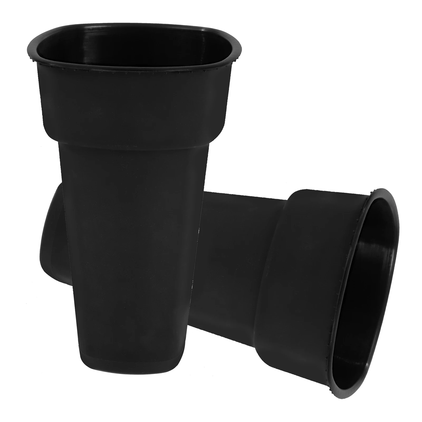 

2Pcs Flower Storage Buckets PP Plastic Wake Flower Buckets for Home Patio Balcony Office Table Decorative Floral Arrangement