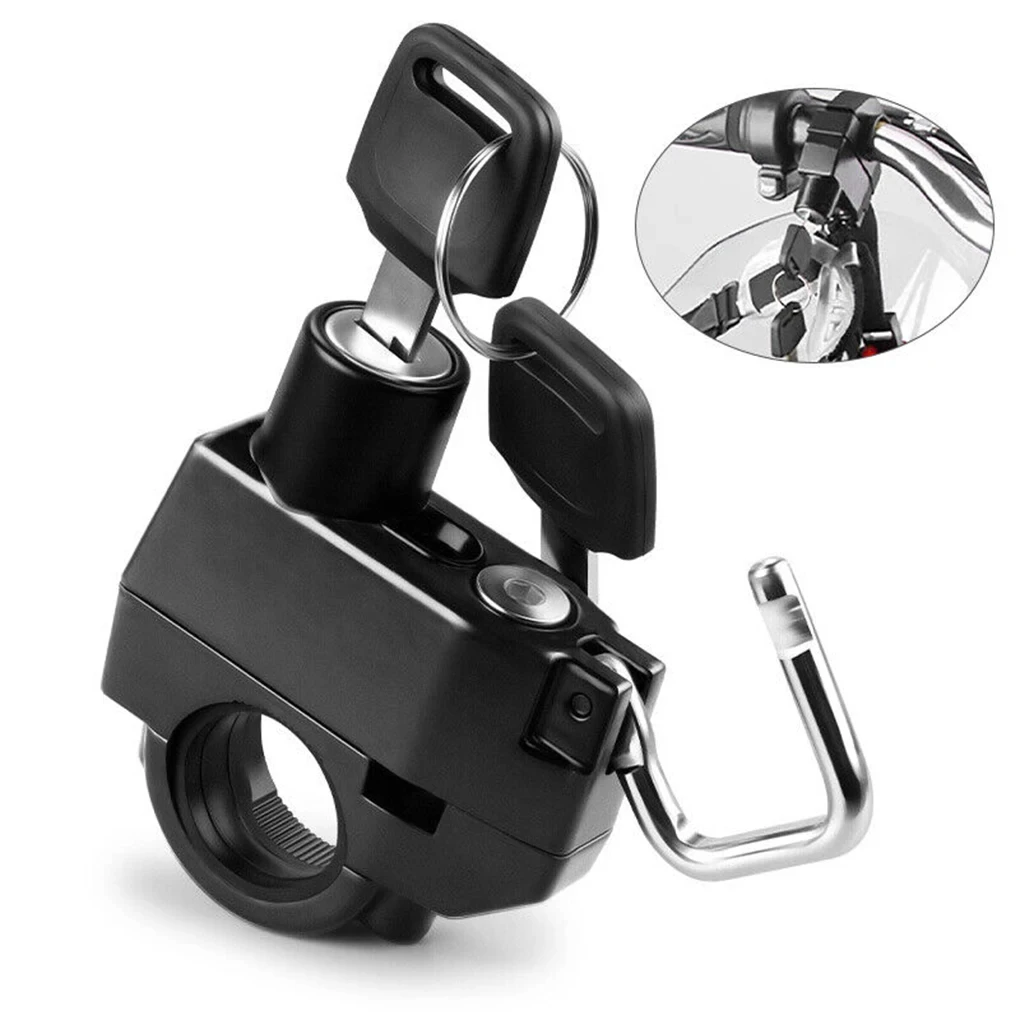 Helmet Lock Anti-theft Locker Locking Device Rustproof Fine Workmanship Compact Size Convenience Motorcycle Supplies image 4