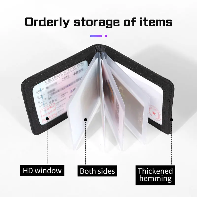กระเป๋าหนังใส่ใบขับขี่สำหรับรถยนต์เจเนซิส คูเป้ G80 G70 GV60 GV70 GV80 BH GH G90 X GV90 พร้อมช่องใส่บัตรธุรกิจ