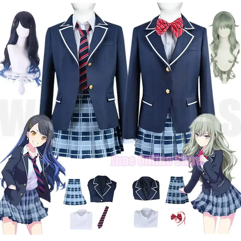 Project Sekai Colorful Stage! feat. Shiraishi An Kusanagi Nene Aoyagi Toya School Uniform Cosplay costume