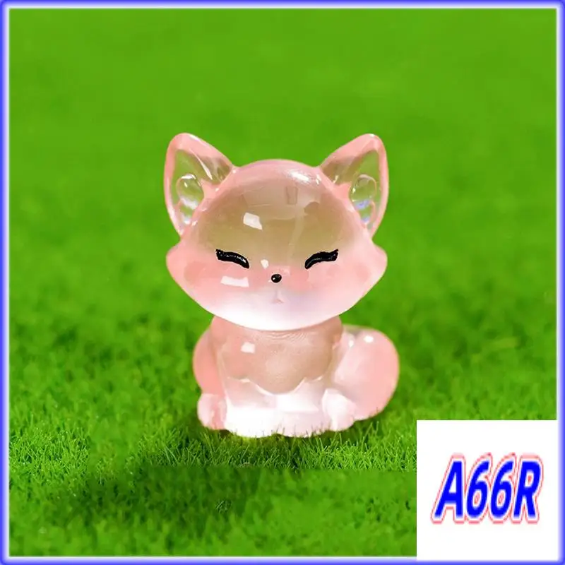 

RR-60PCS Мини-украшения в виде лисы-украшения для сказочного сада, мини-украшения для дома и рабочего стола своими руками