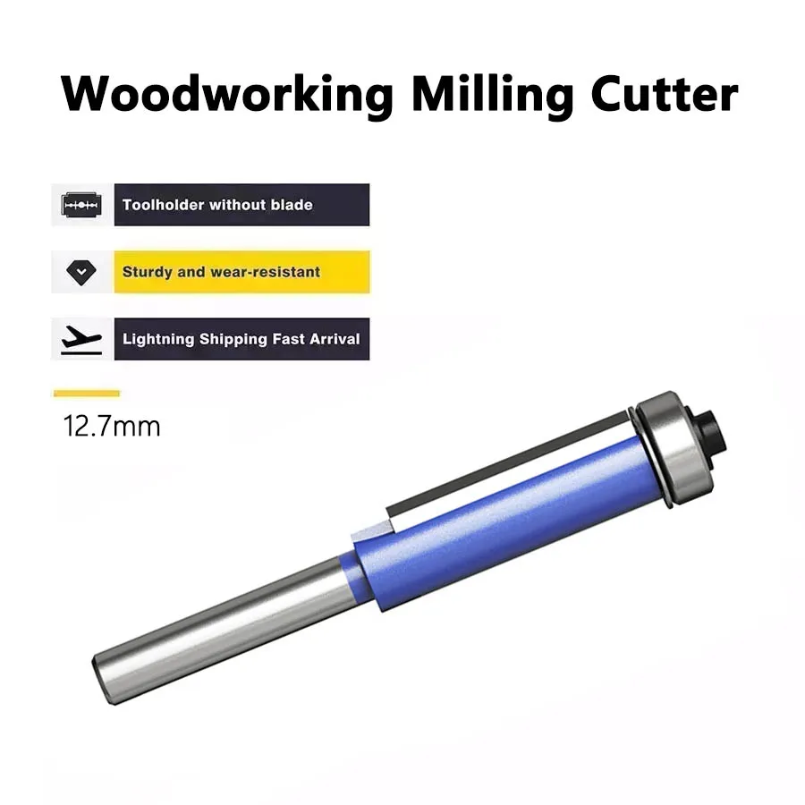 

Woodworking Milling Cutter Double-edged Straight Knife Slottingcutter Trimming Machine Cutter Head Wood Cutter Slotting Bakelite