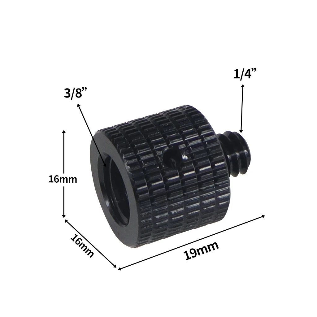 1x verstärkter Kamera-Konvertierungsschraubenadapter 1/4 auf 3/8 M4 M5 M6 M8 M10 männlich weiblich Schraube für Einbeinstativ-Stativ-Kugellichterhalterung – Detail 5