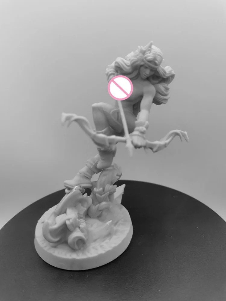 Wilderness Archer Diy 1/24 proporcja 75mm zestaw do montażu modelu z żywicy niepomalowana i niezmontowana rzeźba zabawka