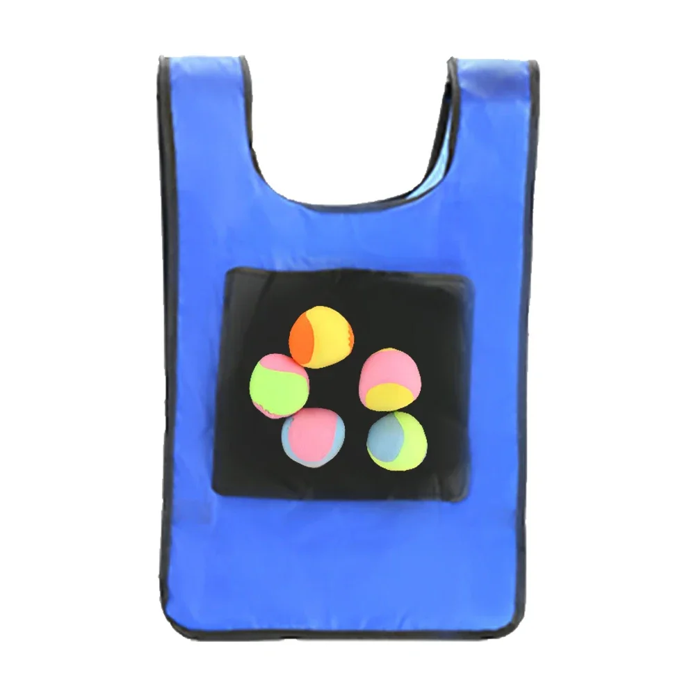 Sticky Ball Vest Toy Children Outdoor Sports Toys Physical Exercise Game Props Parent-child Interaction Safe For Kids Gifts