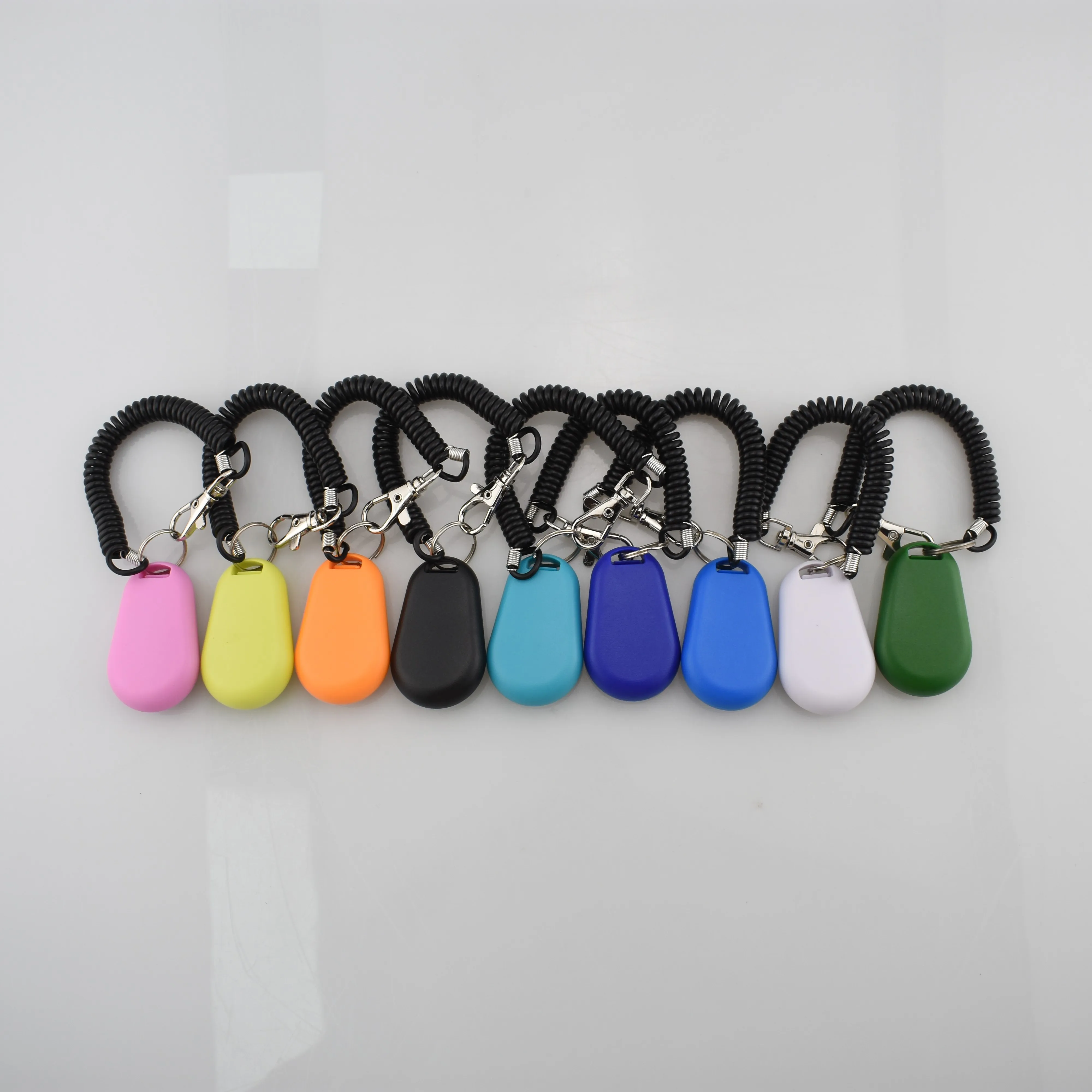 جهاز نقر لتدريب الحيوانات الأليفة، صوت عالي الألوان مع سوار معصم أسود #2