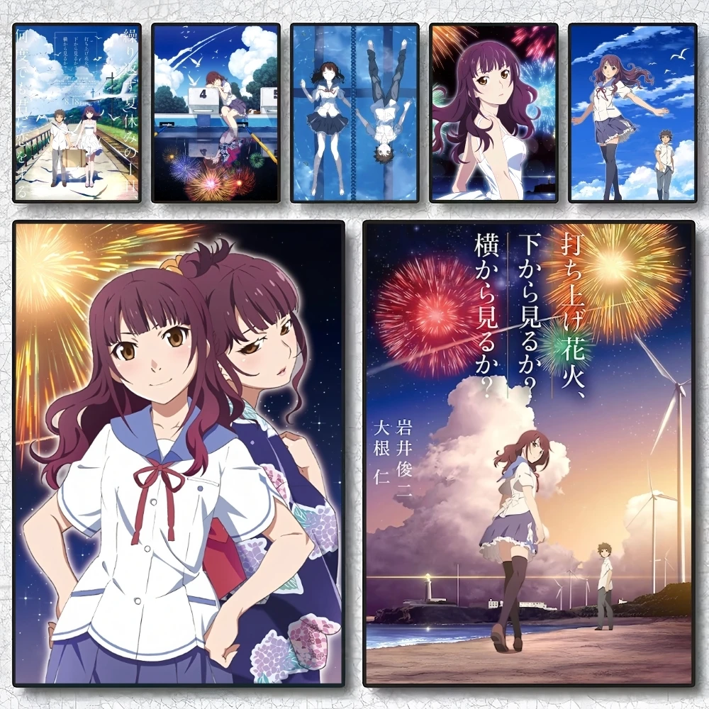 

F-ireworks, Should We See.. Poster Self-Adhesive Removable Poster - Perfect for Renters, Home & Dorm Room Aesthetic Decor