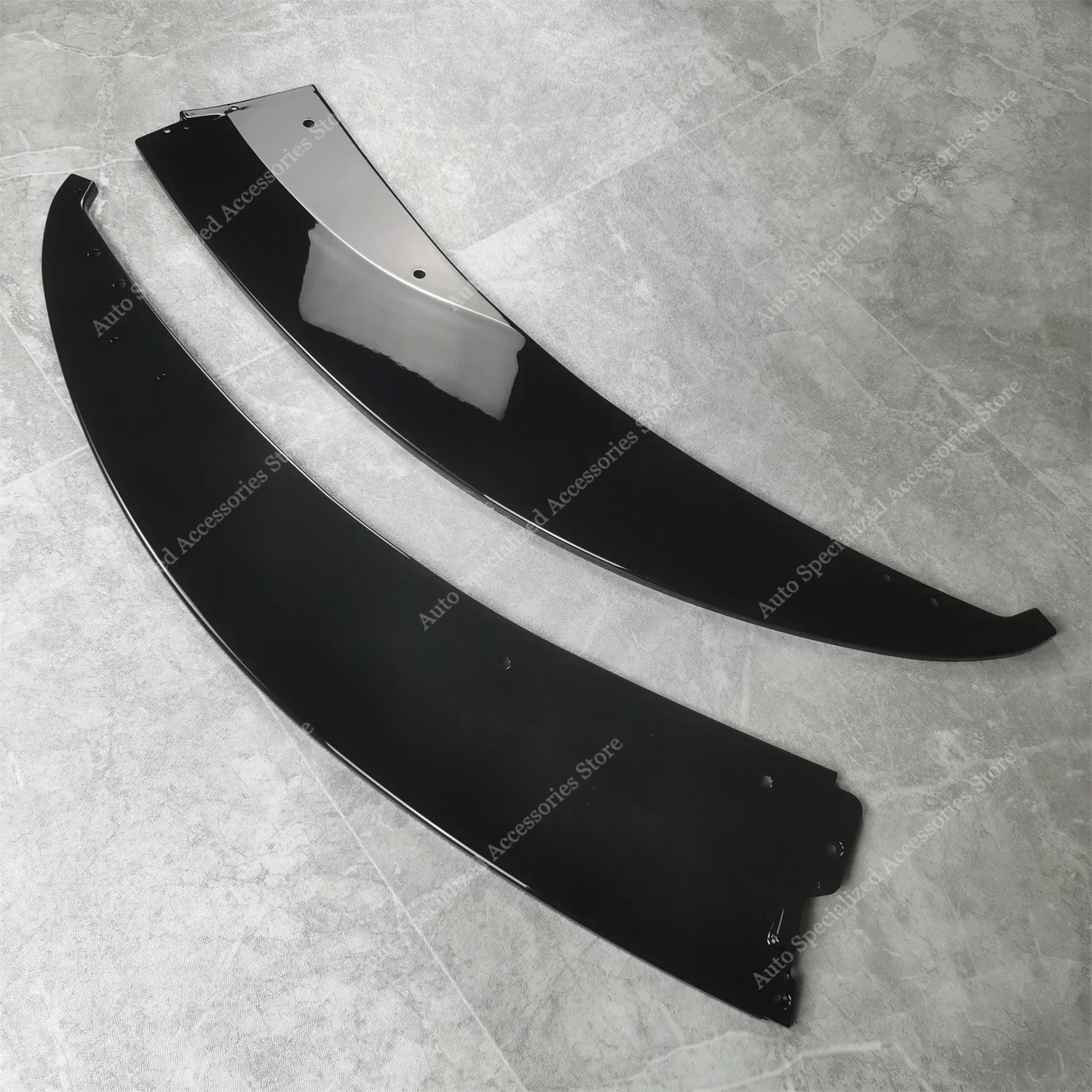 M Performance Style Front Bumper Splitter Lip FogLamp Grille Trim For BMW E92 E93 320d 325d 330i 330d 335i M Sport 2006-2013