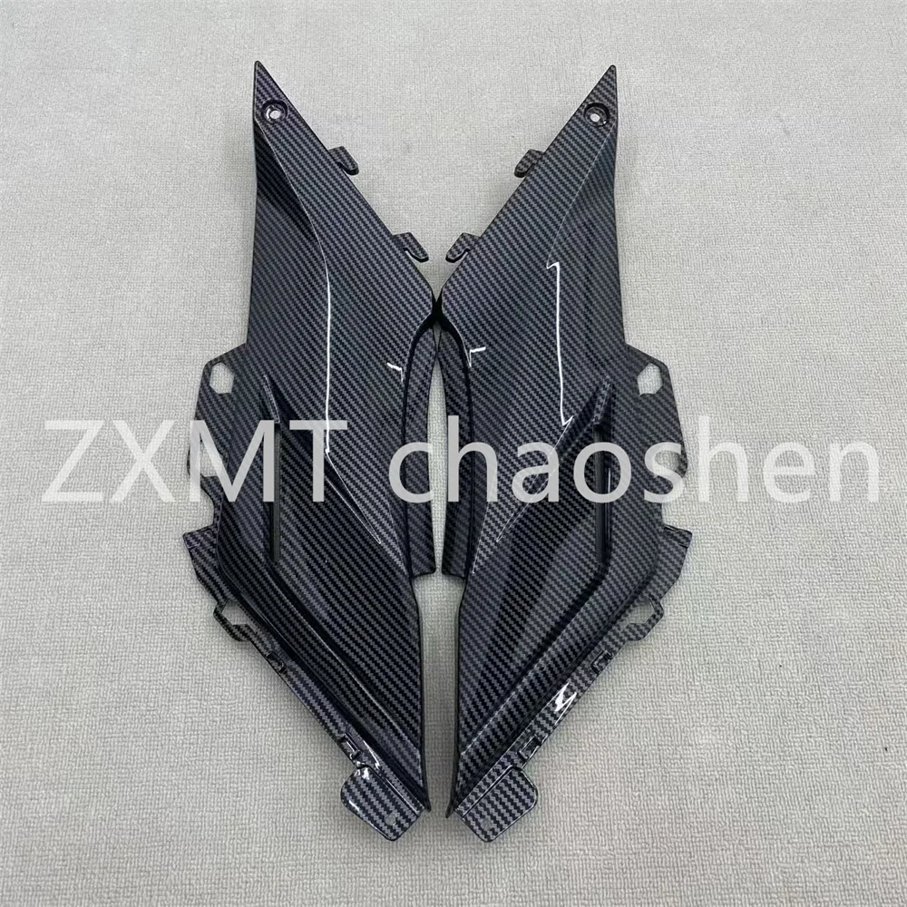 انسيابية الدراجات النارية ABS مناسبة لألواح صغيرة لخزان الوقود GSX250R مع طلاء من ألياف الكربون من 2011 إلى 2024