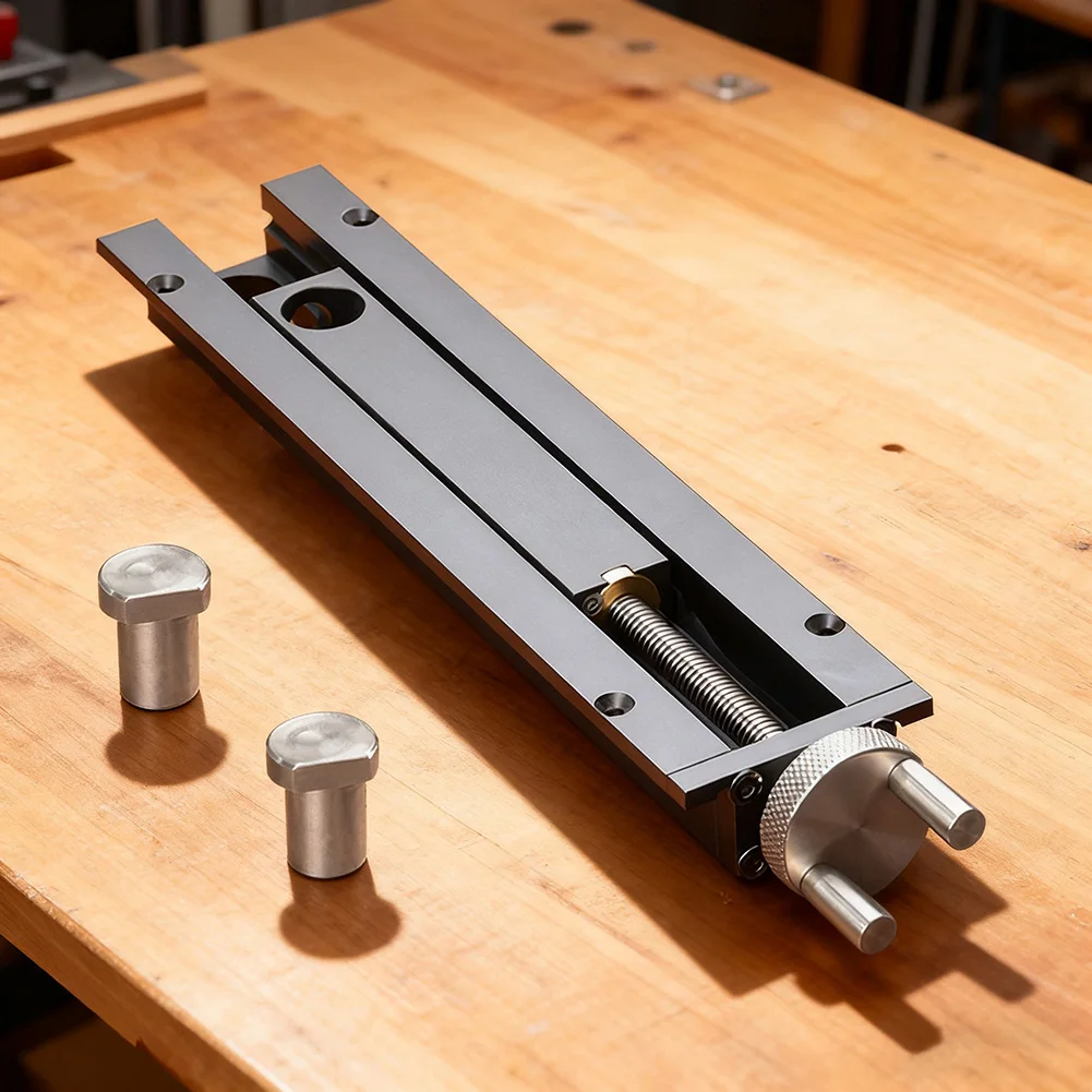 

Aluminum alloy 360 degree rotating clamp for For Mini bench vise and For Mini drill press with quick release ratchet and C clamp