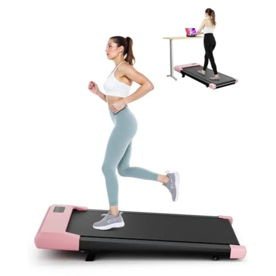 

Walking Pad Under Desk Treadmill 3 in 1 Portable Treadmill with Remote Control LED Display 2.5 HP Quiet Walking Jogging Machine