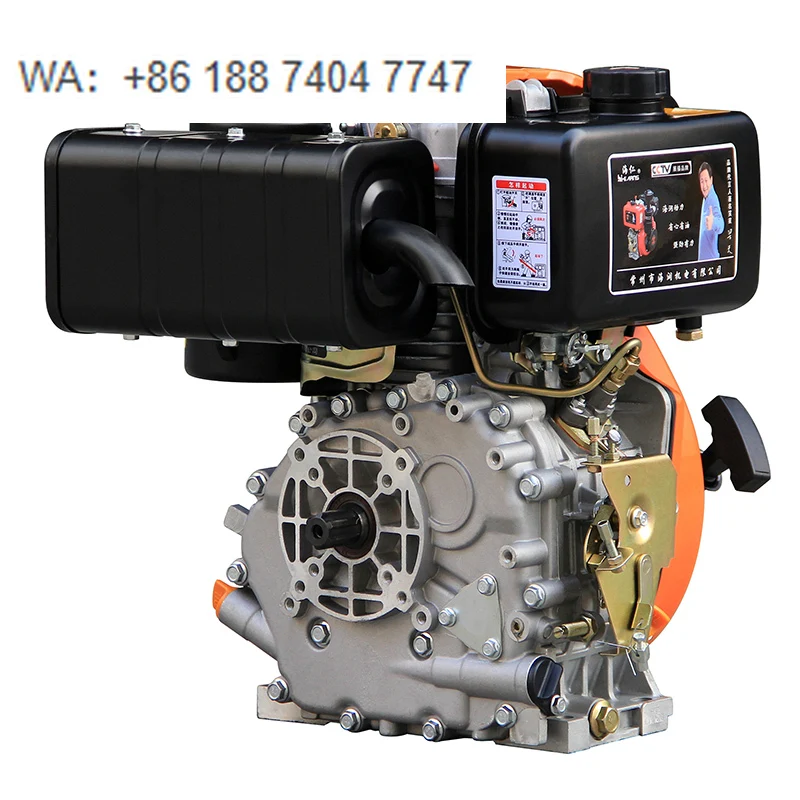 

5HP Hiearns 3.8kW Hand Start HR178F Italian Spline Shaft Single Cylinder Air-Cooled Engine Easy to Operate Euro 5