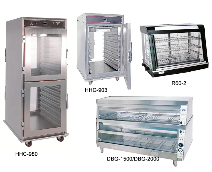 HHC-903 New Vertical Warming Showcase Electric Food Display Cabinet Henny Penny Heated Holding Cabinet with High Productivity