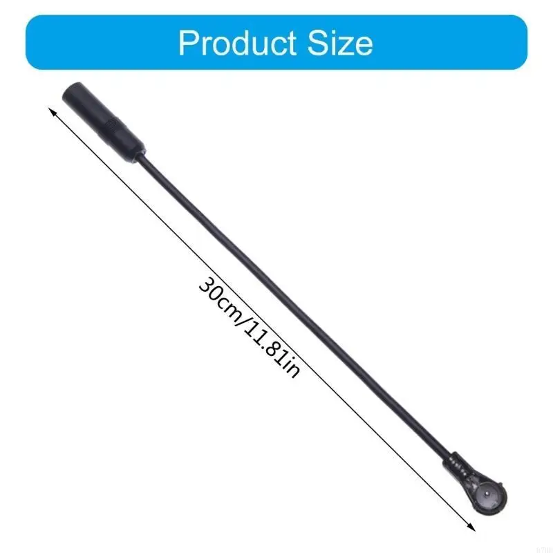 

87HE Car Radio Antenna Extension Conversion Cable Connector Adapter for Vehicle Radio