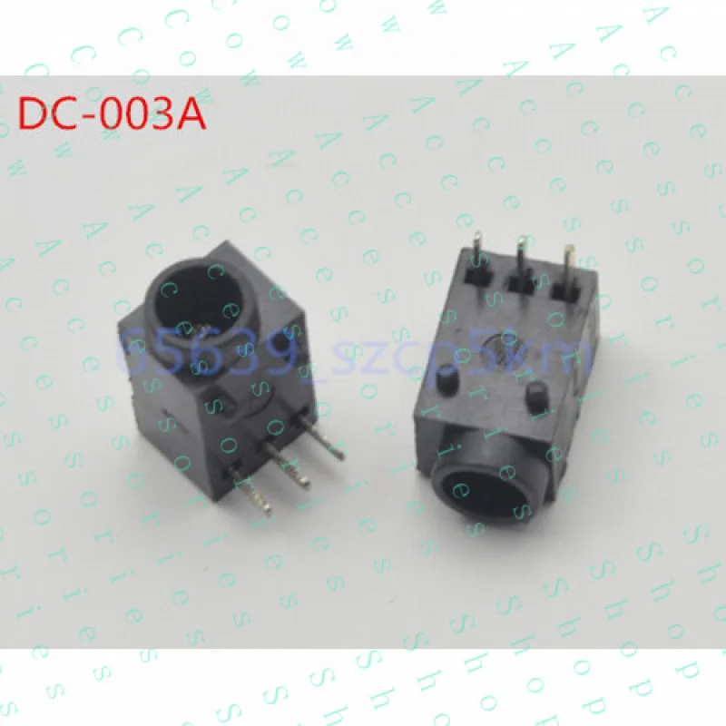PP+ 20pcs DC power outlet Female Charger Power socket 3 Pin DIP DC-003A