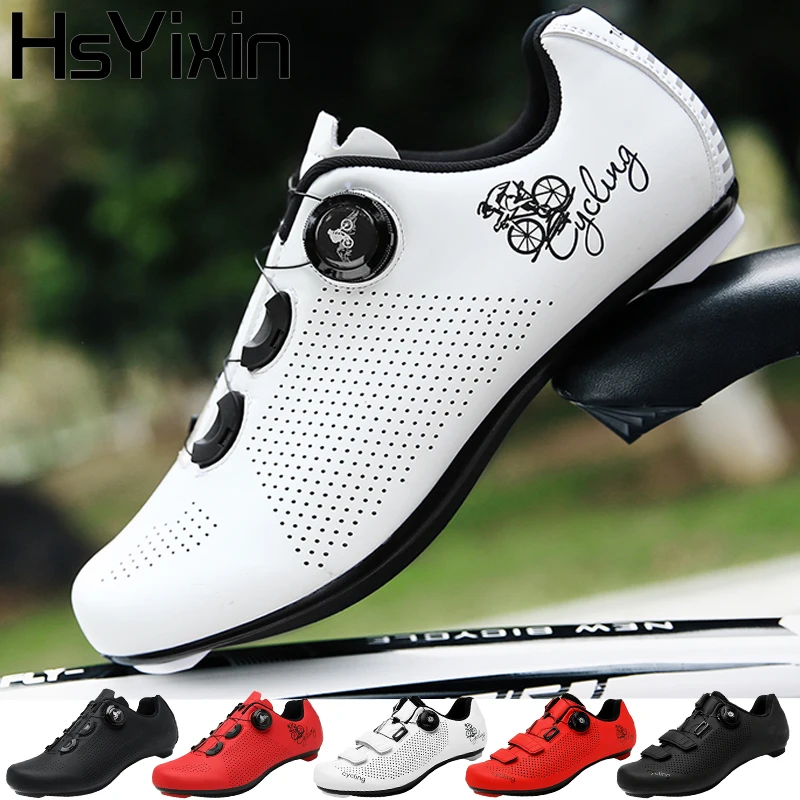 

Обувь для шоссейного велосипеда, мужские гоночные самоблокирующиеся скоростные кроссовки, женские шипы SPD, обувь MTB с плоской подошвой для велосипеда
