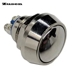 Zusen-防水マイクロ押しボタンスイッチ12mm (ZS12B-10/n),1ユニット,防水,ip65