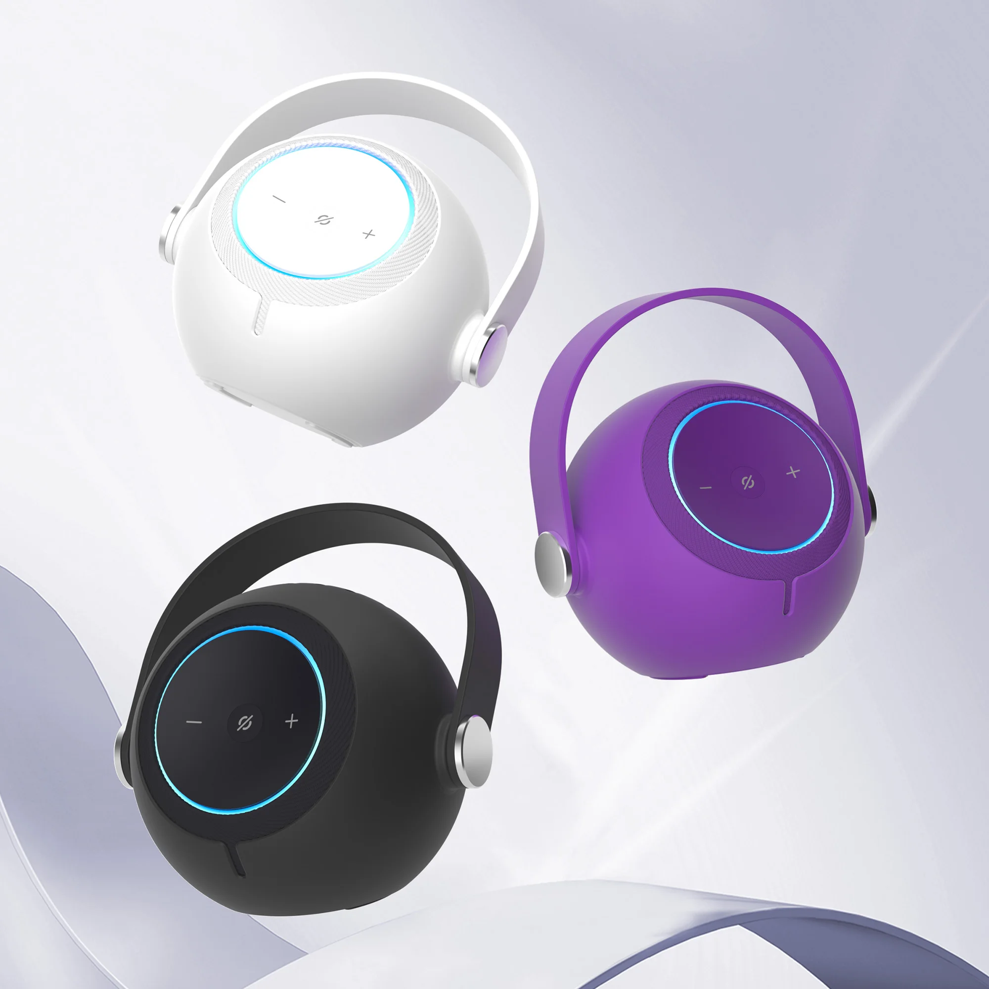 Silikonhülle für Echo Dot Max (2025 Edition) Weiche, Flexible, Wasserdichte, Kratzfeste Schutzhülle mit Handschlaufe für Dot Max