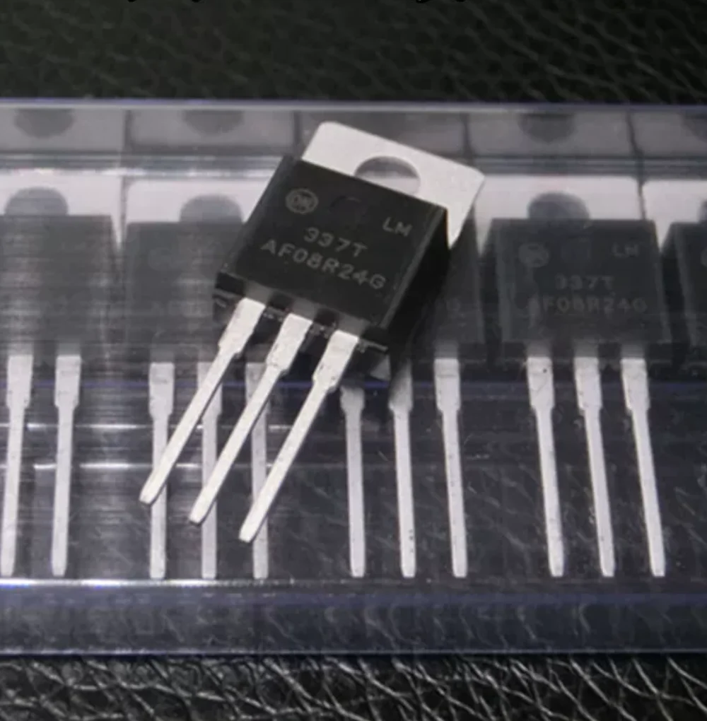10PCS.Brand-new genuine LM337T LM337TG negative power supply three-terminal adjustable voltage regulator IC TO-220