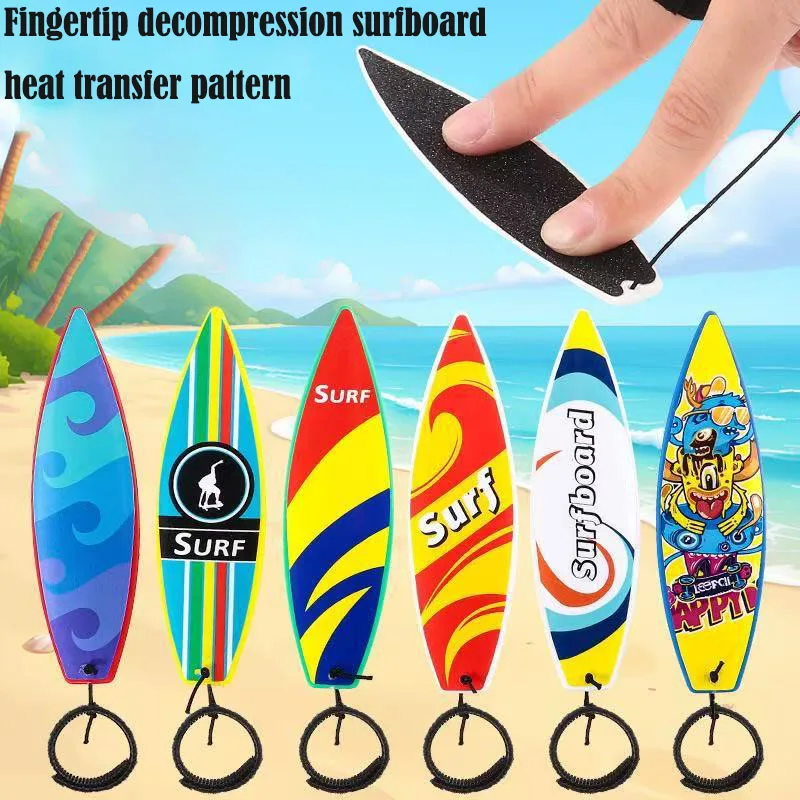 Mini Finger Surfboard, Air Finger Board, Stress Relief Finger Toy, Skateboard, Fun Handheld Game, Perfect for Relaxing