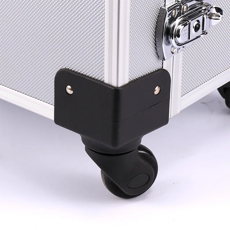 D-1756 Practical Large Universal Wheel Trolley for Jewelry Display Multi-Functional Accessory Box