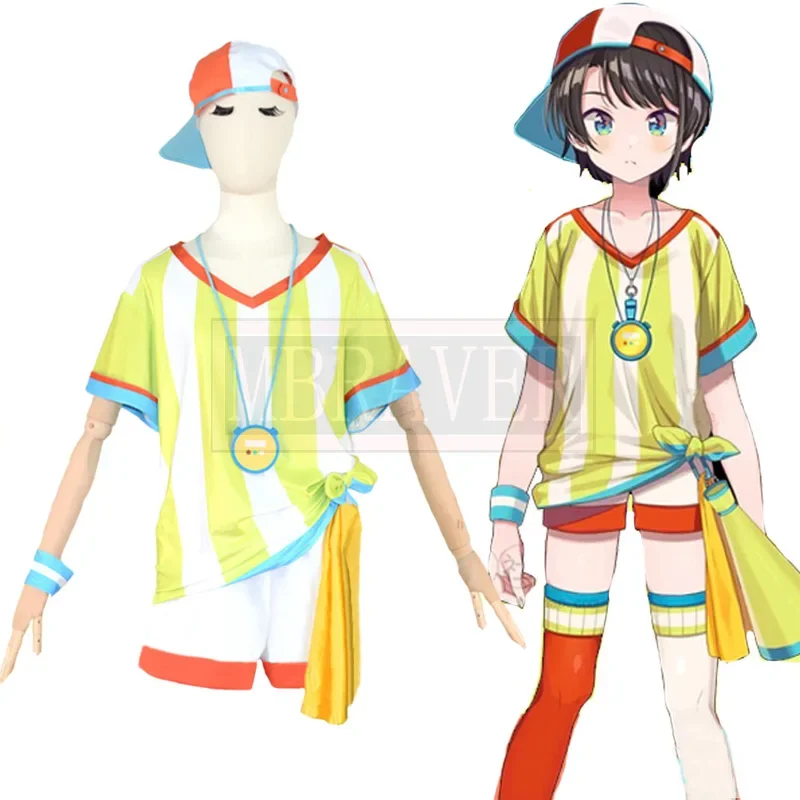 

Vtuber hololive Oozora Subaru Ozora Subaru cosplay costume uniform Christmas Halloween custom made any size