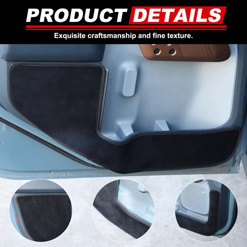

For Ford Maverick 22-25 door anti-dirt pad Car door anti kick pad,door panel protective pad, anti stepping and anti dirt pad
