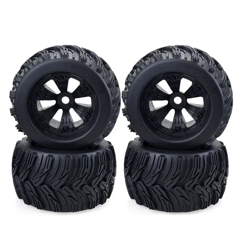 ZD 2PCS  Wheel Tires 170MM Monster Truck Wheels Tire 17mm Hub Hex for 1/8 RC Car Off-Road HPI Redcat Rovan Savage Racing Cars