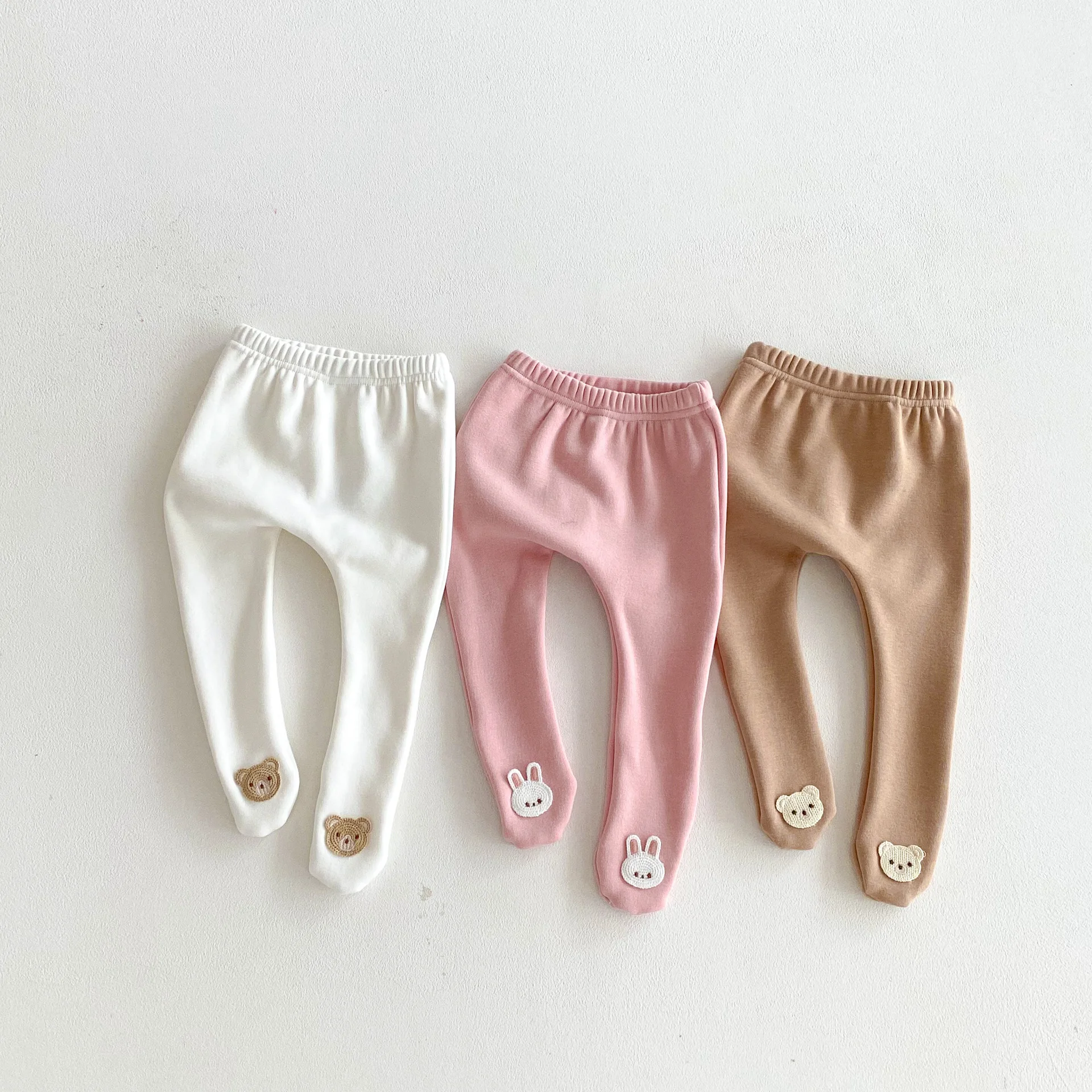 

Infant Pantyhose Plus Velvet Thick Boys Cartoon Leggings Toddler Warm Trousers 2025 Winter New Baby Girl Fleece Leggings Cotton